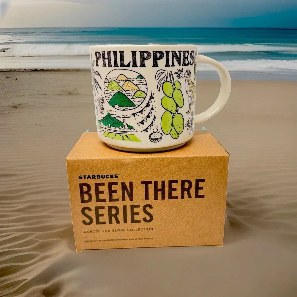 Starbucks Been There Series Philippines Coffee Mug 14oz NEW Across The Globe
